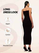 Women'S Multi-Functional Strapless Bodycon Dress (Can Be Folded Into A Mini Dress)
